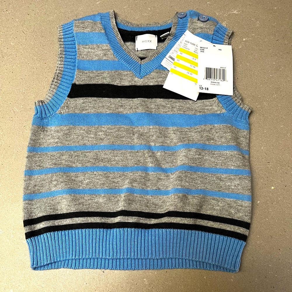 BABY BOY STRIPED VEST